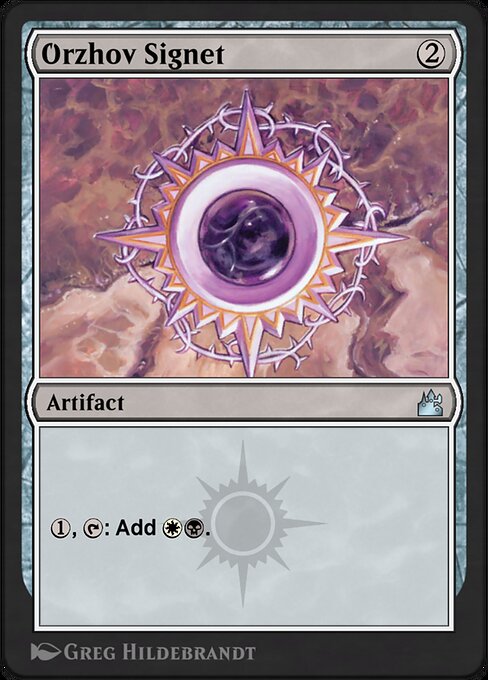 Orzhov Signet [Arena Anthology 1 - 9]