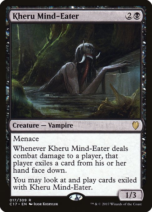 Kheru Mind-Eater [Commander 2017 - 17]