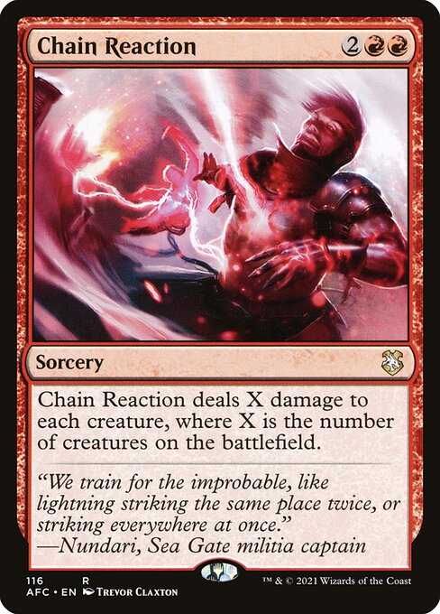 Chain Reaction [Forgotten Realms Commander - 116]