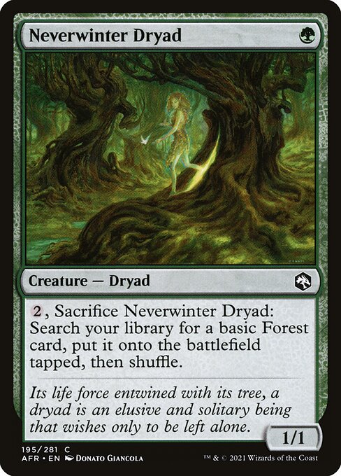 Neverwinter Dryad [Adventures in the Forgotten Realms - 195]