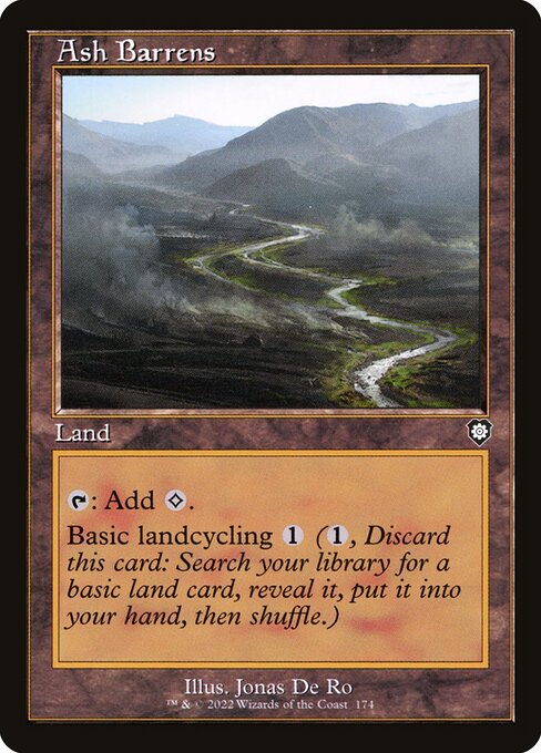 Ash Barrens [The Brothers' War Commander - 174]