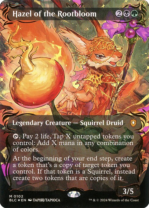 Hazel of the Rootbloom [Bloomburrow Commander - 102]