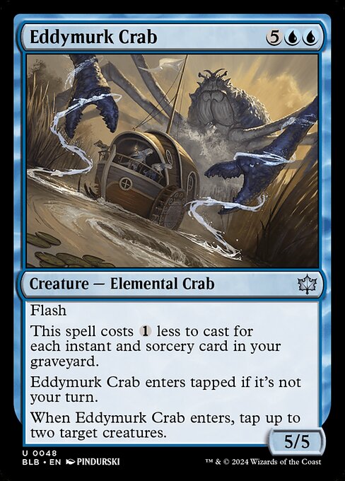 Eddymurk Crab [Bloomburrow - 48]