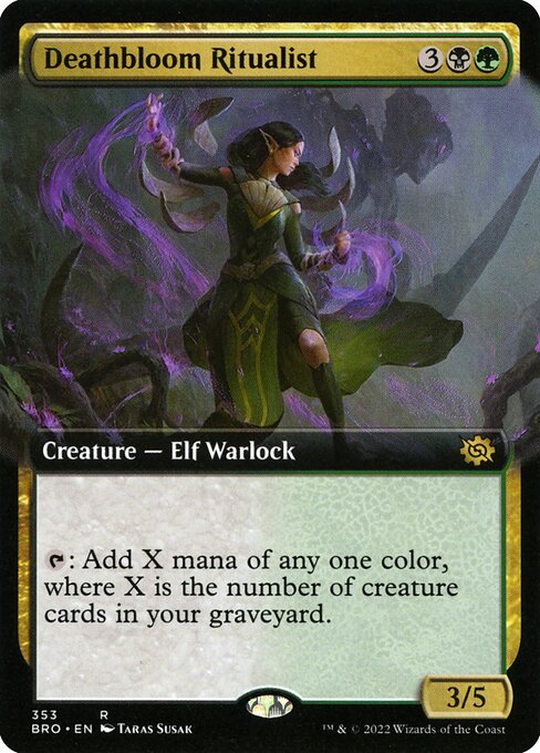 Deathbloom Ritualist [The Brothers' War - 353]