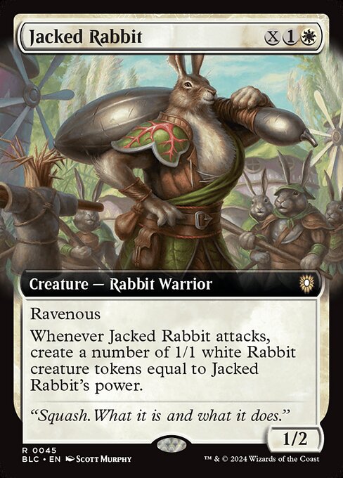 Jacked Rabbit [Bloomburrow Commander - 45]