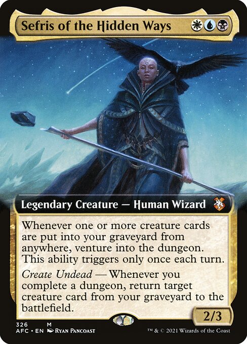 Sefris of the Hidden Ways [Forgotten Realms Commander - 326]