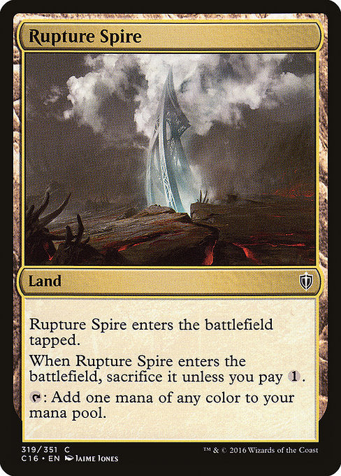 Rupture Spire [Commander 2016 - 319]