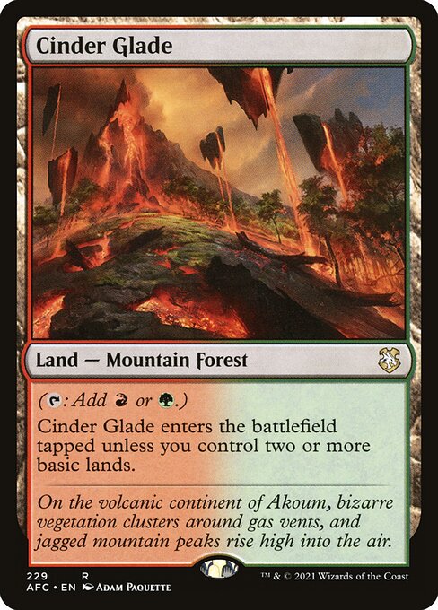 Cinder Glade [Forgotten Realms Commander - 229]