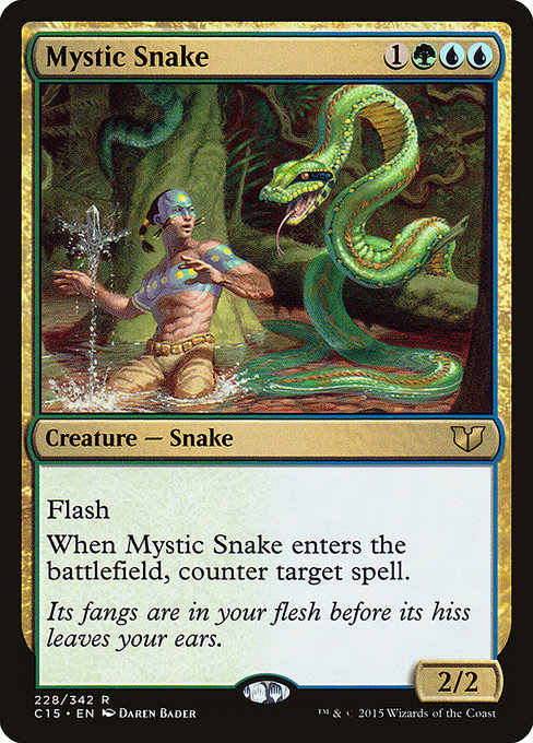 Mystic Snake [Commander 2015 - 228]