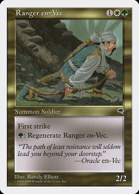 Ranger en-Vec [Anthologies - 66]
