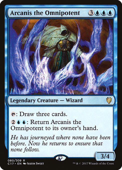 Arcanis the Omnipotent [Commander 2017 - 80]