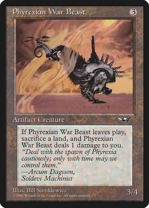 Phyrexian War Beast [Alliances - 127a]