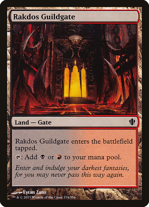 Rakdos Guildgate [Commander 2013 - 314]