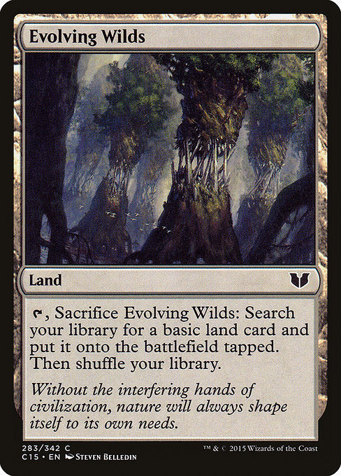 Evolving Wilds [Commander 2015 - 283]