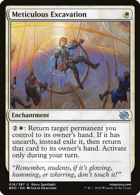 Meticulous Excavation [The Brothers' War - 16]