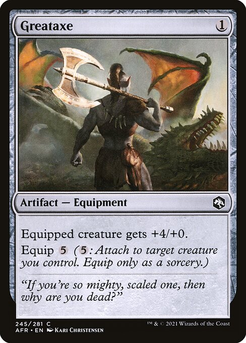 Greataxe [Adventures in the Forgotten Realms - 245]