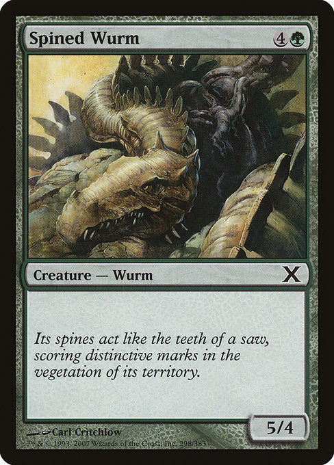 Spined Wurm [Tenth Edition - 298]