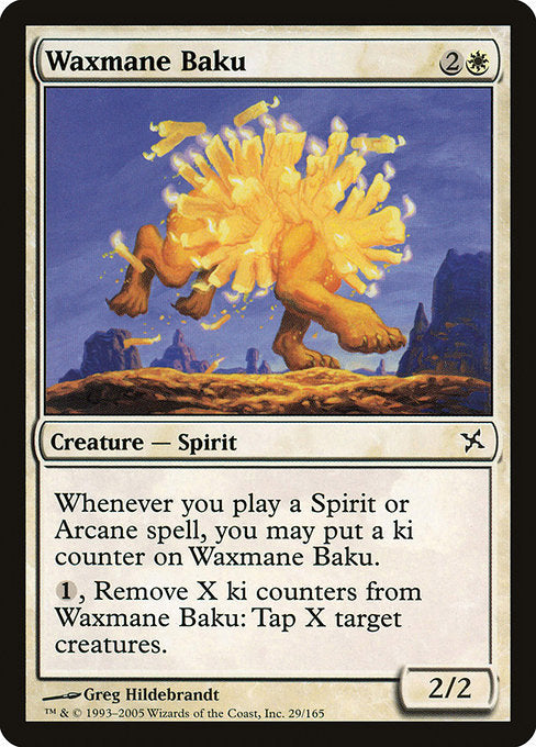 Waxmane Baku [Betrayers of Kamigawa - 29]