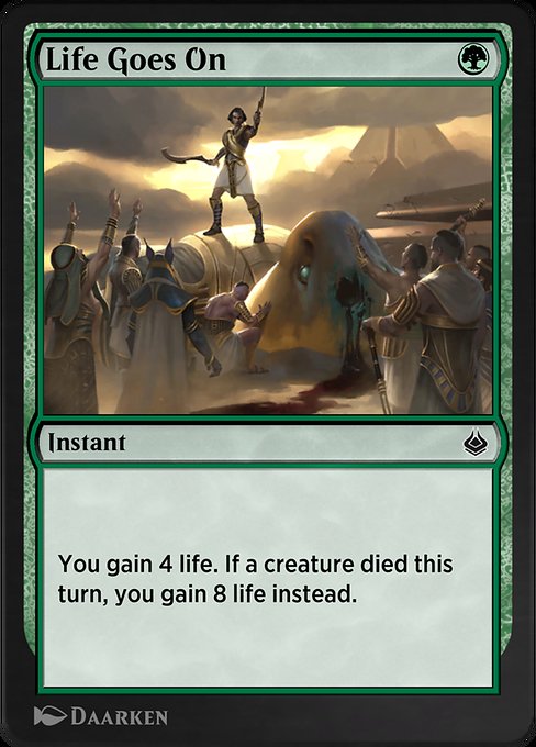 Life Goes On [Amonkhet Remastered - 199]