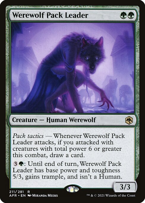 Werewolf Pack Leader [Adventures in the Forgotten Realms - 211]