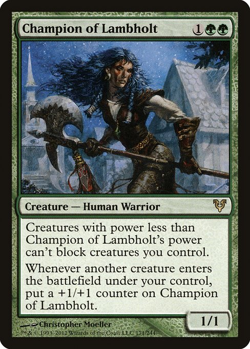 Champion of Lambholt [Avacyn Restored - 171]