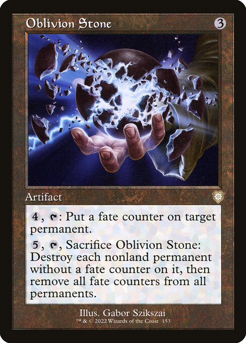 Oblivion Stone [The Brothers' War Commander - 153]