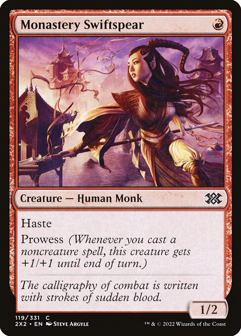 Monastery Swiftspear [Double Masters 2022 - 119]