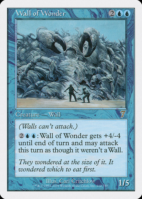 Wall of Wonder [Seventh Edition - 112]