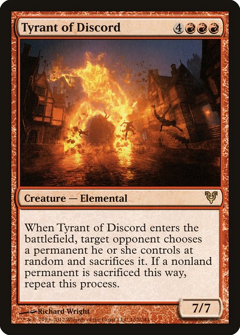 Tyrant of Discord [Avacyn Restored - 162]