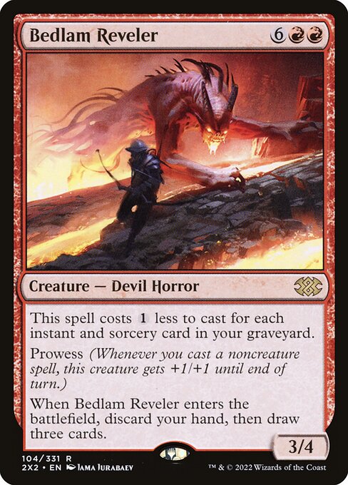 Bedlam Reveler [Double Masters 2022 - 104]