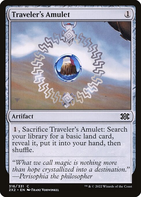 Traveler's Amulet [Double Masters 2022 - 316]