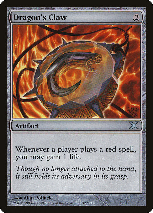 Dragon's Claw [Tenth Edition - 322]
