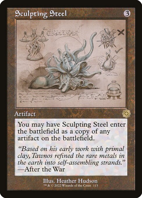 Sculpting Steel [The Brothers' War Retro Artifacts - 113]