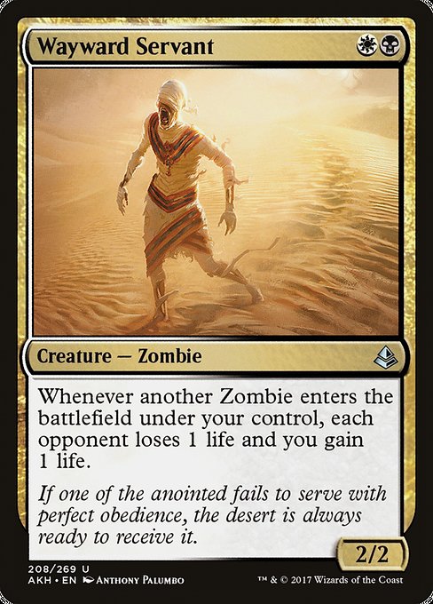 Wayward Servant [Amonkhet - 208]