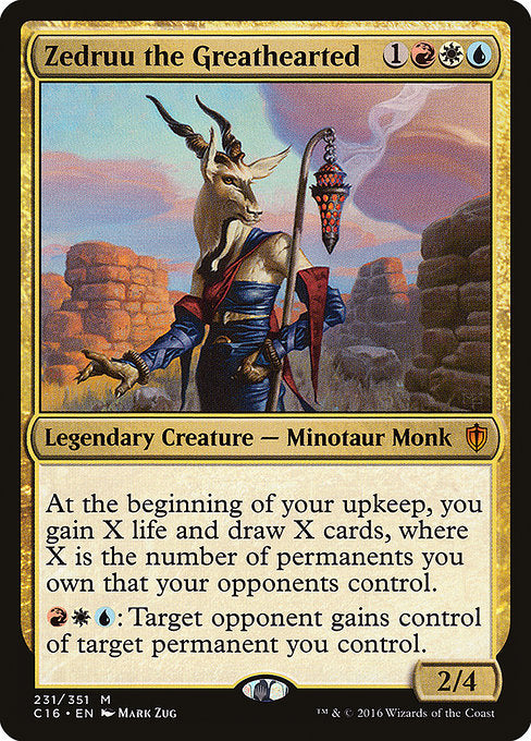 Zedruu the Greathearted [Commander 2016 - 231]
