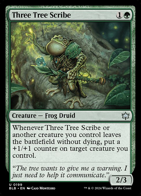 Three Tree Scribe [Bloomburrow - 199]