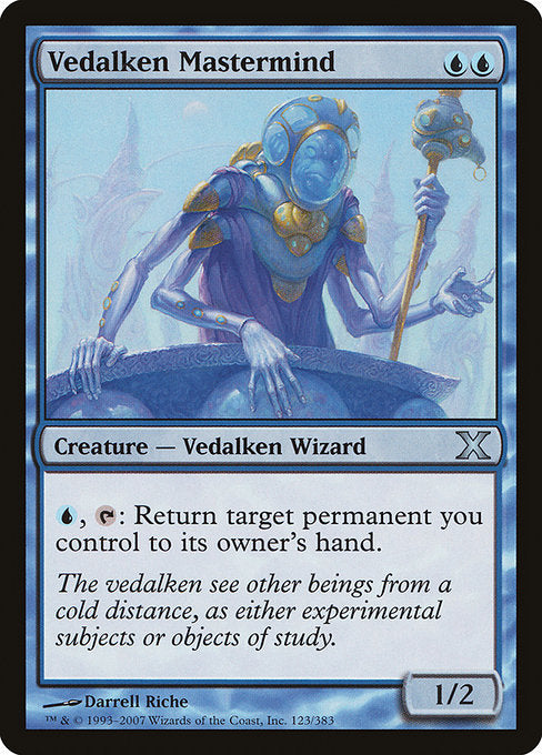 Vedalken Mastermind [Tenth Edition - 123]