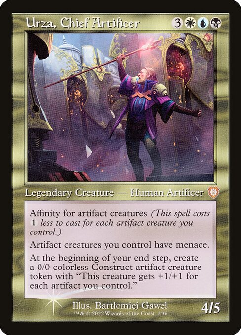 Urza, Chief Artificer [The Brothers' War Commander - 2]