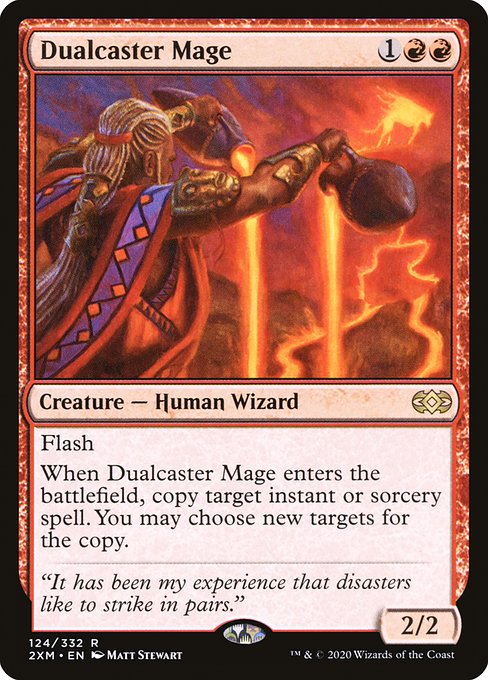 Dualcaster Mage [Double Masters - 124]