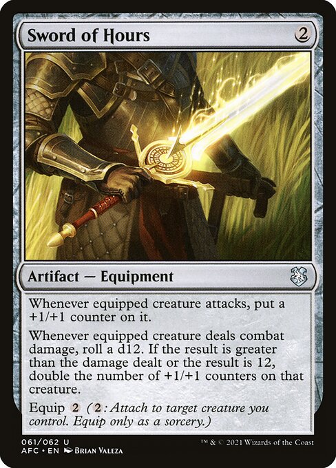 Sword of Hours [Forgotten Realms Commander - 61]
