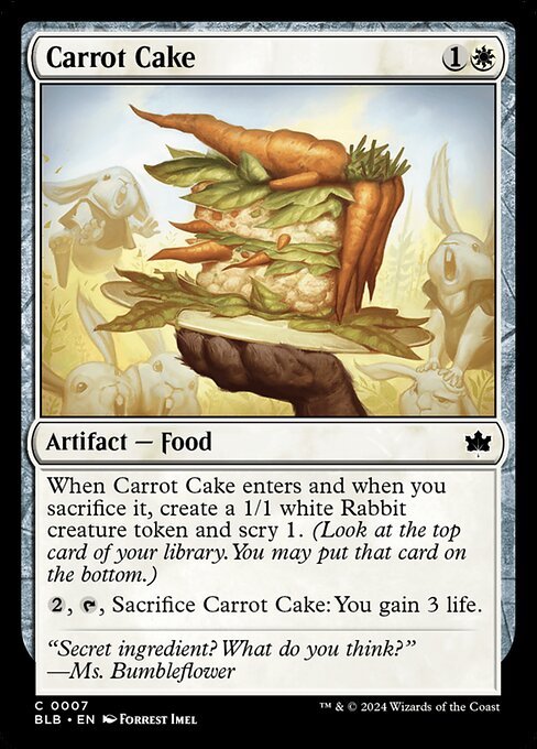 Carrot Cake [Bloomburrow - 7]