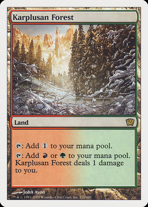 Karplusan Forest [Ninth Edition - 321]