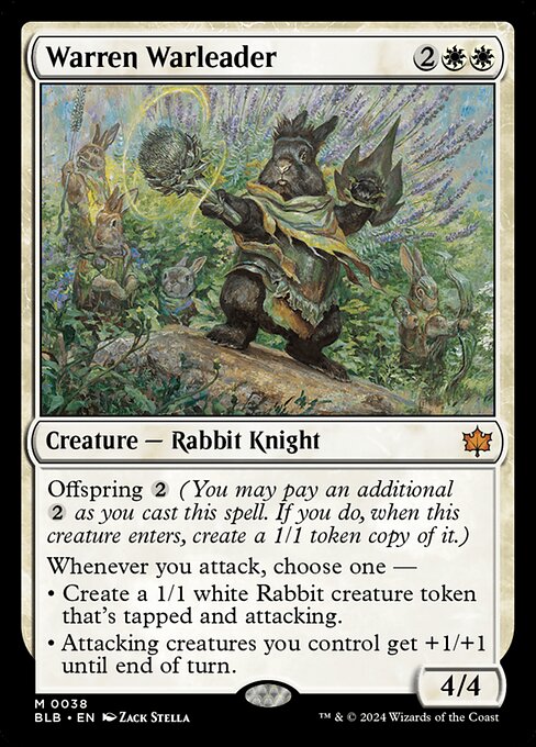 Warren Warleader [Bloomburrow - 38]