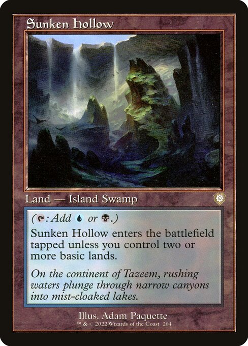Sunken Hollow [The Brothers' War Commander - 204]