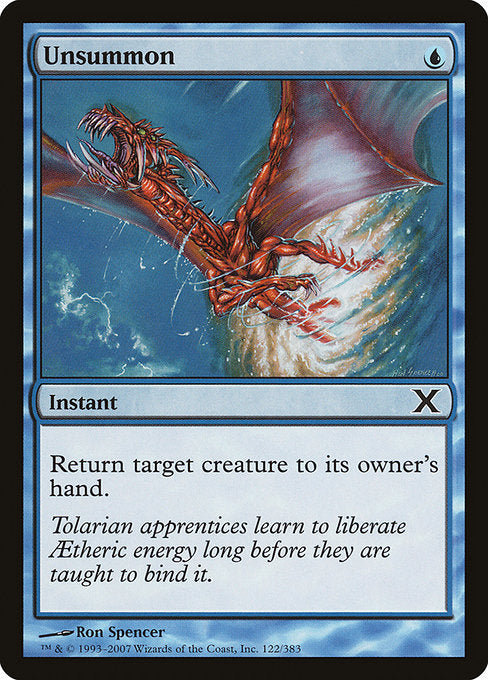 Unsummon [Tenth Edition - 122]