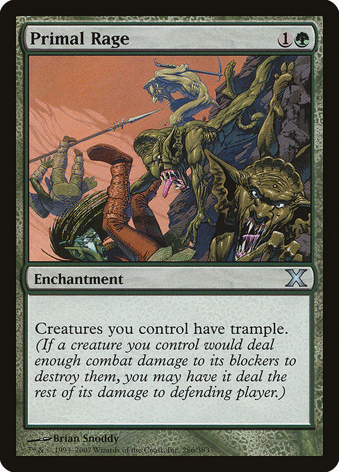 Primal Rage [Tenth Edition - 286]