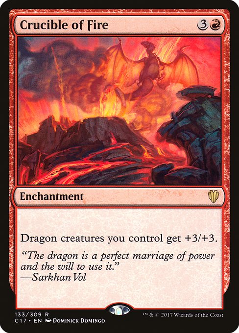 Crucible of Fire [Commander 2017 - 133]