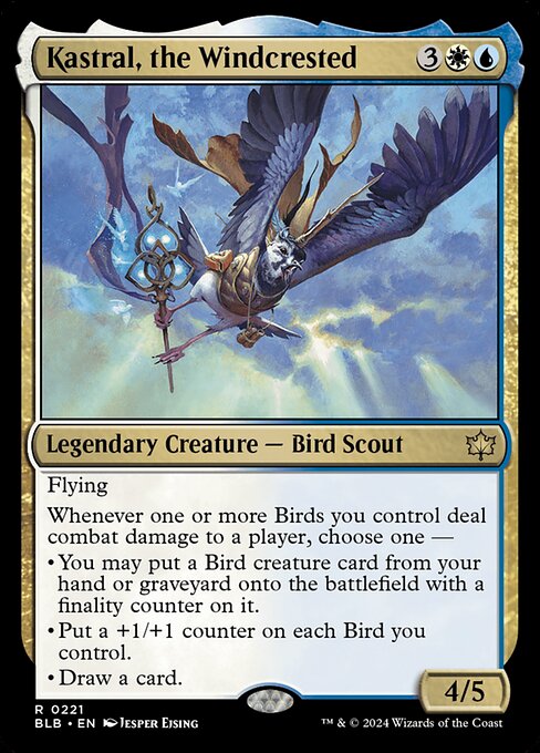 Kastral, the Windcrested [Bloomburrow - 221]