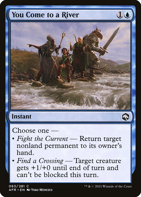 You Come to a River [Adventures in the Forgotten Realms - 83]