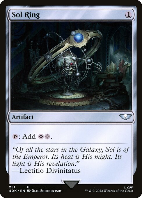 Sol Ring [Warhammer 40,000 Commander - 251]
